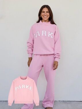 PARKE Heritage Fairy Pink Mockneck